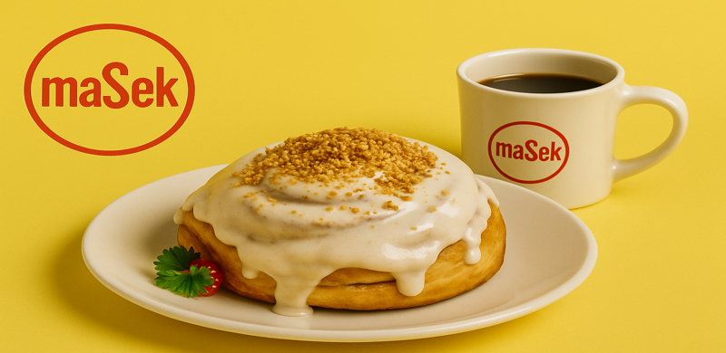 MaSek Cinnabon and Coffee Ad